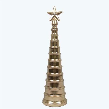 YOUNGS Metal Cone Shaped Christmas Tree 92476